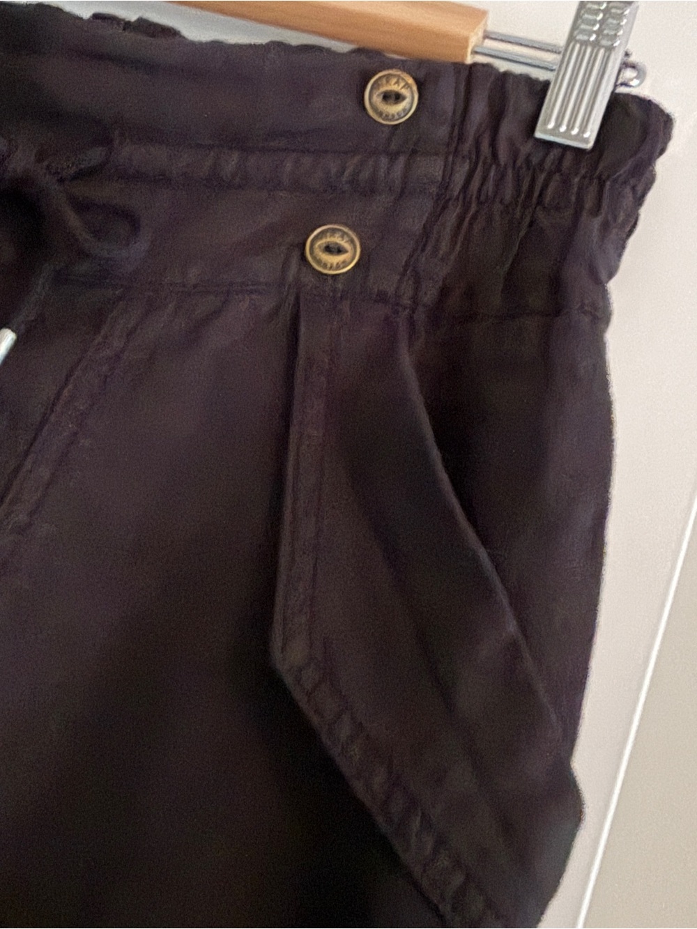 Wrap London linen crop trousers